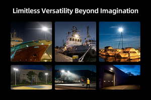 Chất lượng cao xtar 100W wpl1 10000 Lumens <span class=keywords><strong>DC</strong></span> 24V an toàn biển lũ <span class=keywords><strong>LED</strong></span> ánh sáng cho thuyền - Product Image 6