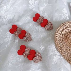 กิ๊บติดผมเด็ก3ชิ้น/เซ็ตกิ๊บติดผมรูปหัวใจสำหรับเด็กผู้หญิงกิ๊บหนีบผมกิ๊บหนีบผมเด็กผู้หญิง - Product Image 2