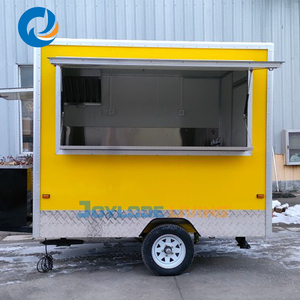 รถขายอาหารเคลื่อนที่แบบกลมพร้อมอุปกรณ์ครัวเต็มรูปแบบสำหรับร้านกาแฟ - Product Image 4