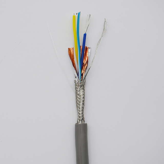 RS485 Modbus Cable 22AWG 1-Pair Shielded Twisted Pair 120 Ohm for Industrial Data Communication