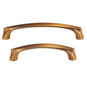 Poignées courbes vintage et boutons champignons pour armoires en bois, placards, coiffeuses, commodes et tiroirs - Product Image 5