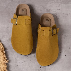 2025 Tendance mode européenne et américaine : Mules Baotou grande taille pour <span class=keywords><strong>femme</strong></span>, chaussures plates décontractées et confortables pour le printemps et l'été - Product Image 4