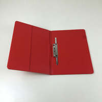 Porta Diplomas de Cuero Rojo de Lujo de Doble Cara con Logotipo Personalizado, Carpeta de Documentos A4