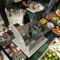 Alat pemotong sayur dan buah komersial Tiongkok kualitas tinggi pengiris kubis wortel elektrik Chip pengiris kentang