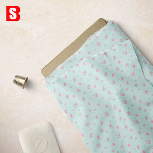 NO MOQ personalizado 70gsm ligero Liberty London tela impresa digital con patrón floral y <span class=keywords><strong>lazo</strong></span> para diseñadores de <span class=keywords><strong>moda</strong></span> - Product Image 3