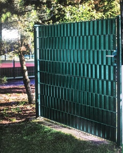 HUGELEAF UV Resistance <b>PVC</b> Privacy Screen Fence <b>Strips</b> for Single and Double Wire Fences Weatherproof Decorative Garden - Product Image 5