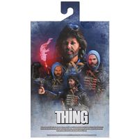 Figura Original NECA 04952 The Thing Ultimate Macready V.3, Figura de Acción de PVC, Modelo de Juguete con Articulaciones Móviles, Decoración para Habitación, Regalos
