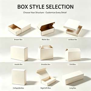 Custom Printed Paper Gift <b>Boxes</b> Color Packaging <b>Box</b> <b>Set</b> for Kids Products Pastel Cute Design - Product Image 2