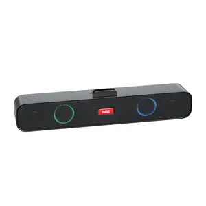 Soundbar personalizzati da 10W con Woofer Bluetooth Smart Professional portatile Hifi Audio Home RGB altoparlante Bluetooth portatile 700