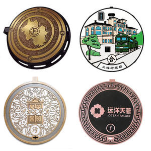 Mooie <span class=keywords><strong>Japan</strong></span> Art Mangat <span class=keywords><strong>Cover</strong></span>, Hoge Sterkte Nodulair Gietijzer, Custom <span class=keywords><strong>Cover</strong></span> Casting Services - Product Image 2