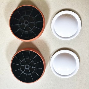 Roues d'apprentissage pour poussette d'enfant, roues silencieuses en plastique et caoutchouc Q 100, accessoires pour vélos d'enfants de 2 à 4 ans - Product Image 3