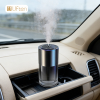 Pengharum Mobil Mini Mewah USB Isi Ulang Tanpa Air Penyegar Udara Mobil Otomatis Semprot Dengan Bodi Logam Penyegar Udara Mobil