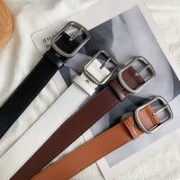 Ceinture en alliage vintage polyvalente pour femme, personnalisable en gros, avec boucle ardillon, style décontracté et tendance pour jeans