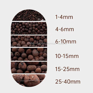 Leca bóng đỏ Hydro đất sét sỏi cho soilless văn hóa dinh dưỡng Leca bóng cây với silica cát đất sét bóng phong cách thiết kế đơn giản - Product Image 4