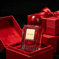 Flacon de parfum vide personnalisé écologique 30ml 50ml 100ml, forme carrée, en verre épais, avec pulvérisateur à fine brume et sérigraphie givrée