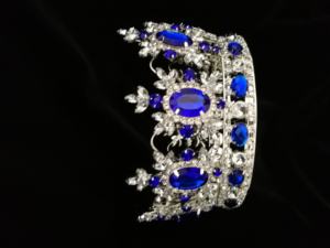 Couronne de reine ronde complète <span class=keywords><strong>Diadème</strong></span> <span class=keywords><strong>Miss</strong></span> World Couronne de reconstitution historique pour femmes - Product Image 5