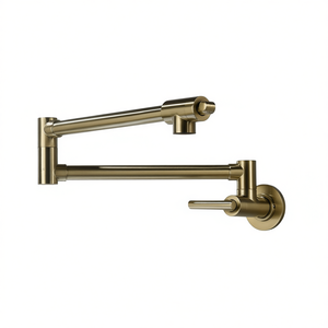 Robinet mural pour remplir les casseroles, en alliage de zinc, robinet de cuisine manuel pour casseroles et poêles - Product Image 1