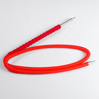 Embouts de chicha modernes, écologiques, durables, en aluminium et silicone, réutilisables, flexibles, souples, accessoires pour salon de chicha à domicile