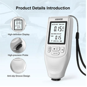 HW400 携帯型デジタル測定器 0-2000um Fe NFe 車体や工業用の塗装膜テスター コーティング厚さ計 - Product Image 5