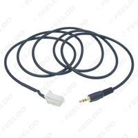 Câble Audio de voiture 3.5MM Jack mâle AUX-IN prise Audio pour Suzuki SX4 Grand Vitara Swift Jimny adaptateur de fil d'extension