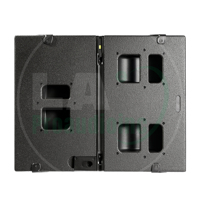 LA SOUNDX LA-KS28 Caisson de basses actif double 18 pouces 143 dB 25 Hz pour tournées, concerts et systèmes de sonorisation de location