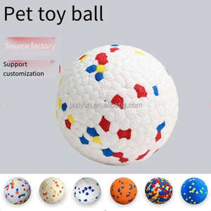 ETPU mainan gigitan anjing hewan peliharaan, tahan lama ringan pelampung padat ramah lingkungan tahan gigitan bola mainan anjing - Product Image 2