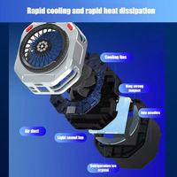 Refroidisseur de téléphone à semi-conducteurs 15V/2A, radiateur de refroidissement haute puissance, contrôle de température réglable à plusieurs vitesses avec lumières RGB