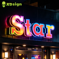 Lettres lumineuses LED 3D personnalisées à changement de couleur rapide, étanches, avec télécommande, pour décoration de mariages, bars, maisons, centres commerciaux, entreprises et événements