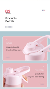 Customized Logo Tritan Food-grade Outdoor <b>Spray</b> Water Bottle Drop-resistant Sports Water Bottles - Product Image 4