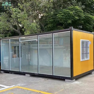 20ft 40ft demountable thép <span class=keywords><strong>container</strong></span> Modular cabin đúc sẵn tách ra nhà cho phòng khách siêu thị cắm trại hội thảo - Product Image 1