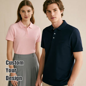 Camiseta polo de algodón de alta calidad para hombre, al por mayor, OEM, con logotipo impreso digitalmente personalizado, diseño de camiseta de golf, polo liso bordado para hombre - Product Image 4