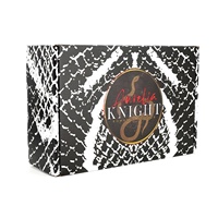 Boîte d'expédition personnalisée pour Noël, boîte à rabat en carton ondulé pour emballages cadeaux, pour l'e-commerce de Noël avec logo