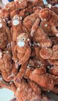 Nouveau design, sac à dos en peluche singe Punch très tendance, sac à dos personnalisé en forme d'animal pour enfants, sac à dos singe Punch à la mode