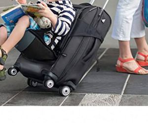 Valise de voyage portable pour enfants, étanche, avec siège intégré, vente en gros d'usine BSCI - Product Image 3