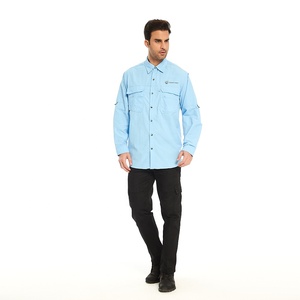 <span class=keywords><strong>Camisa</strong></span> de Pesca Tejida para Hombre, Protección Solar <span class=keywords><strong>PFG</strong></span> Omni-shade UPF 50, Manga Larga, Casual, 100% Nailon, Estilo Bahama - Product Image 6