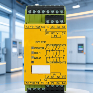 Relé de temporización de 300s PNOZ V 774791 300s 24VDC 3n/o 1n/c 1n/o t para monitoreo de seguridad industrial - Product Image 4