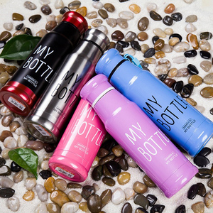 MY <b>BOTTLE</b> Insulated Stainless Steel Water <b>Bottle</b>, Double Wall Vacuum <b>Thermos</b> with Portable Lanyard, Leak Proof Travel - Product Image 2