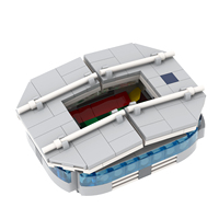 Série Ville : Maquettes de gymnases de compétition, Briques de construction éducatives DIY pour enfants MOC4221
