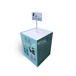 Holiday Promotion Supermarkets Display Bins Plastic Birthday Display Glossy Lamination Custom Fruit Plastic Display