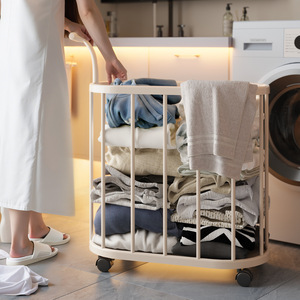 Tapis de yoga et <span class=keywords><strong>panier</strong></span> de rangement de vêtements en plastique PP écologique rectangle moderne avec roues organisateur mobile à usage domestique - Product Image 2