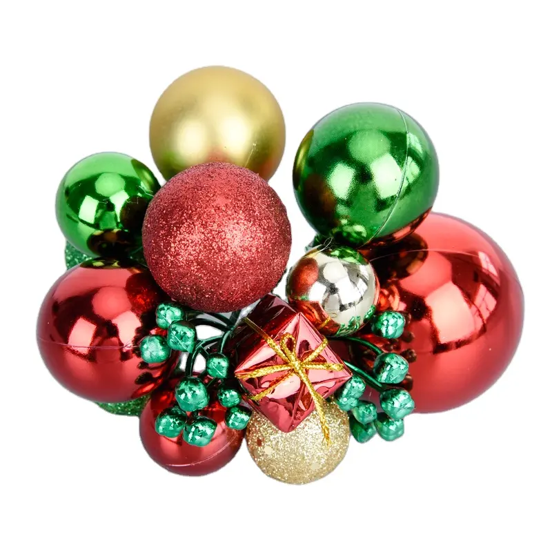 क्रिसमस बॉल हस्तनिर्मित सजावट क्रिसमस पार्टी सजावट के लिए क्रिसमस आभूषण बॉल