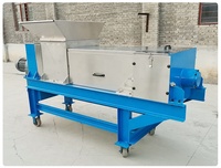 Machine intégrée de broyage et de compression de broyeur à marteaux, machine industrielle de fabrication de pommes, poires, pommes de terre, jus de carottes
