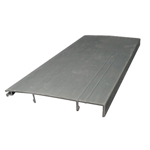 Conception OEM extrudé boîtier d'angle grille à persiennes structure personnalisée support de stockage chine pare-soleil aluminium persiennes profil - Product Image 2