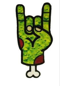 Diseño fresco Parches para planchar Insignias bordadas Imprimir Precio de fábrica Accesorios de ropa Hecho Tela de sarga All Star Emblemas TW - Product Image 4