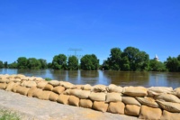 Sacs de sable anti-inondation Rainbow KSD-019 60x40cm, imperméables, super absorbants, en polymère, barrière de protection, barrage gonflable non tissé