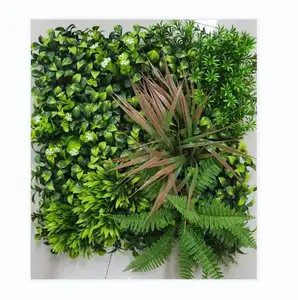 customized artificial plastic wall plant garden and home decorations