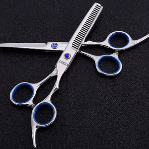 Forbici da taglio per capelli professionali con Logo personalizzato e Design personalizzato classico argento <span class=keywords><strong>Salo</strong></span> forbici - Product Image 3