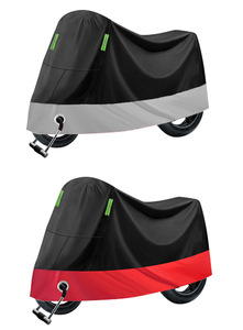 防水摩托车保护罩 重型防雨防尘防紫外线防霜铝箔加固罩 - Product Image 6