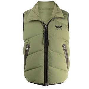 Chaleco acolchado sin mangas impermeable de invierno de alta calidad para hombres con logotipo personalizado Precio al por mayor a la venta - Product Image 1