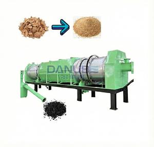 Four de carbonisation continue de coques de noix de coco pour la fabrication de charbon à chicha - Product Image 1